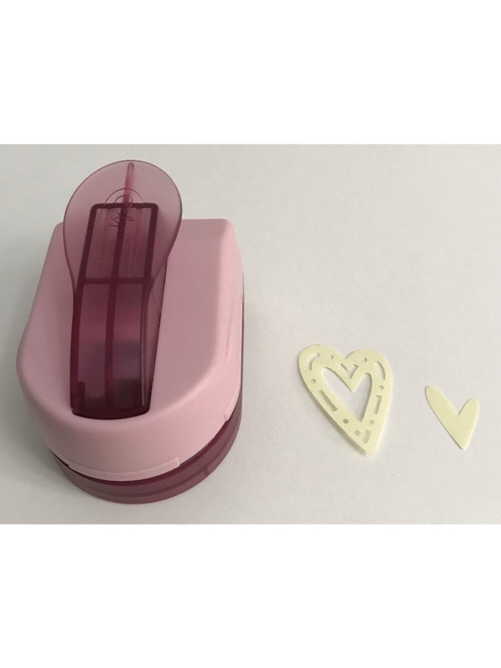 Creative Memories Heart Punch Sweetheart Maker Paper Scrapbook Cards 2" Heart